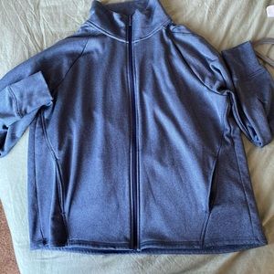 Zip-up Navy Blue Jacket